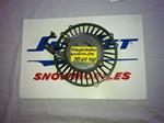 SNO-JET SNOWMOBILE RECOIL VINTAGE SNOWMOBILE KAWASAKI RECOIL