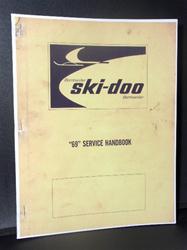 1969 SKI DOO service handbook SNOWMOBILE VINTAGE