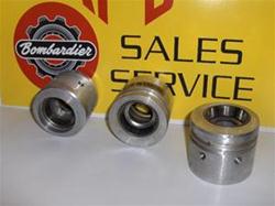 ski doo rotax bombardier clutch bearing holders 504-0101 rotax snowmobile vintage parts bombardier
