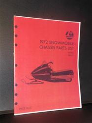1972 rupp chassis parts list snowmobile vintage