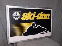 1978 ski doo rv dealer lighted sign rotax tnt vintage sleds