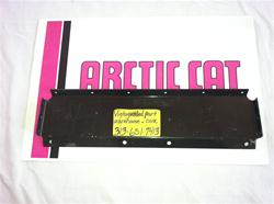 ARCTIC CAT TUNNEL BACK PLATE  VINTAGE SNOWMOBILE ARCTIC CAT TUNNEL BACK PLATE