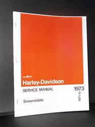1973 harley davidson sled parts book