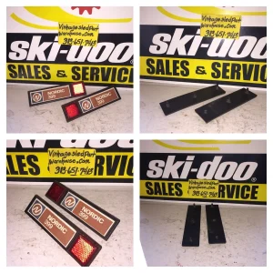 VSkidoo used emblems backrest
